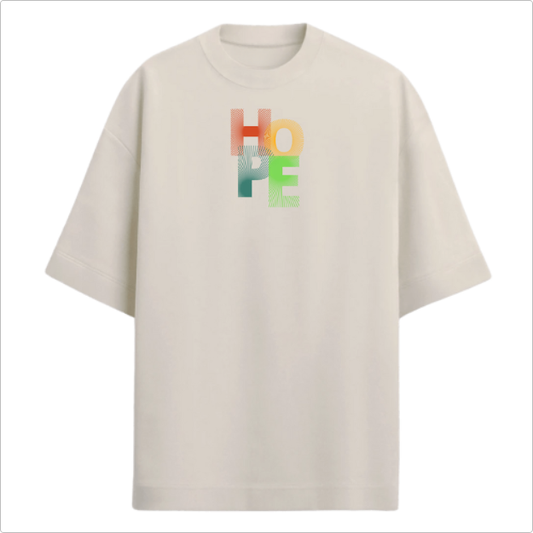 Camiseta Oversized Premium - HOPE