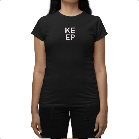 Camiseta Baby Look - KEEP